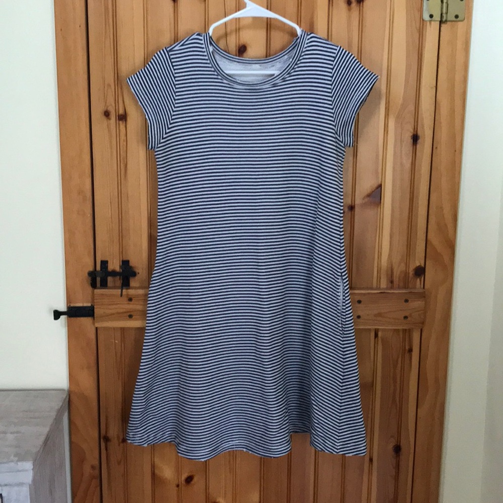 Terry cloth dress with pockets